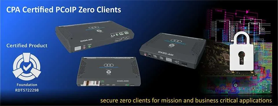 CyberUK 2016: Amulet Hotkey PCoIP Zero Clients Certified as Secure by UK Government