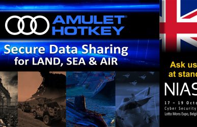 Amulet Hotkey to Showcase Certified Secure Data Sharing Solutions at NATO Cyber Symposium 2017