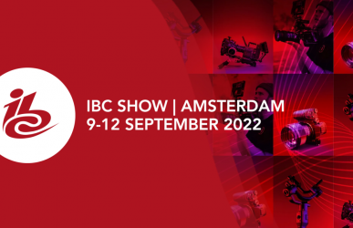 IBC Show, Amsterdam: 9-12 Sep 2022